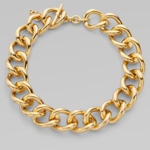 Michael Kors Thick Gold Chain Necklace